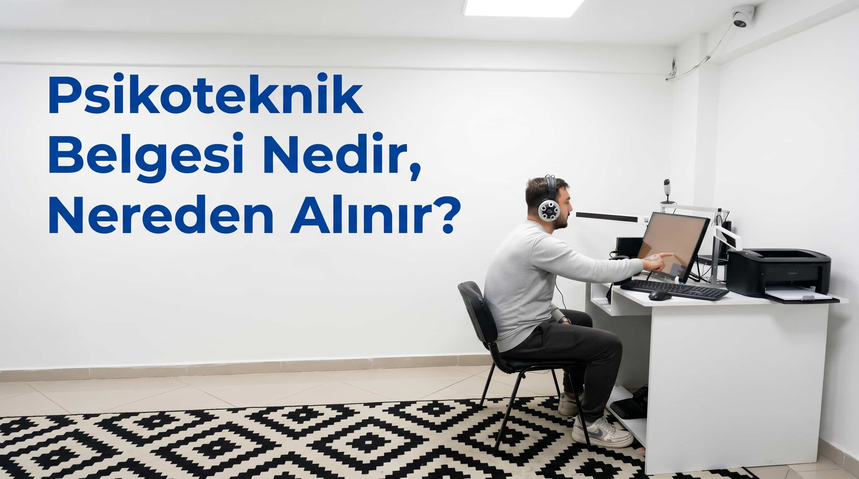 psikoteknik belgesi nedir, nereden alınır?