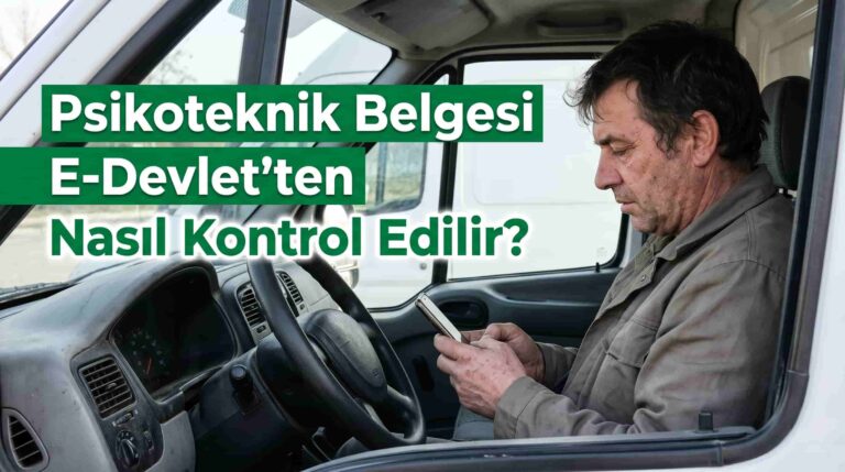 Psikoteknik Belgesi Sorgulama: E-Devlet’ten Nasıl Kontrol Edilir?